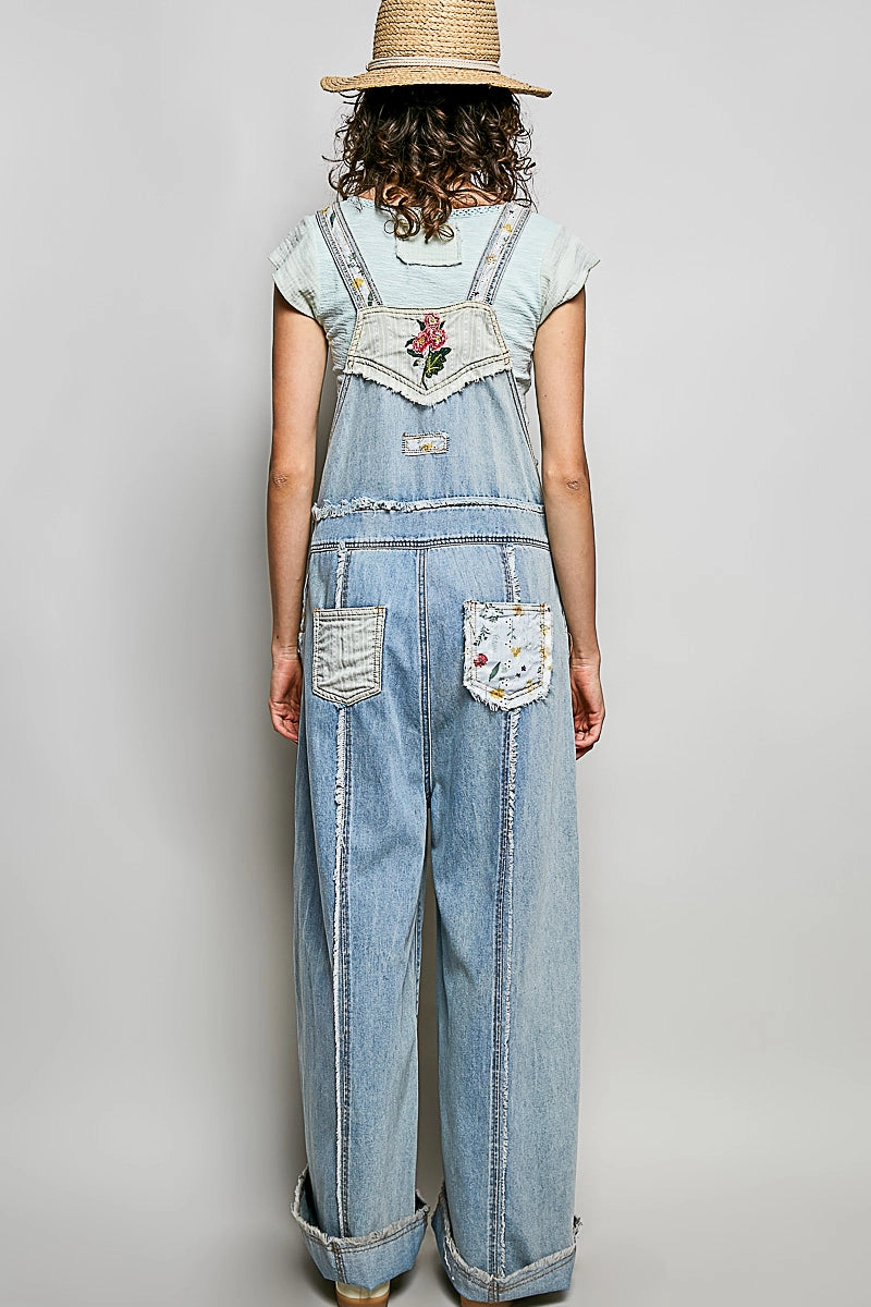 The Amy Patchwork Overalls
