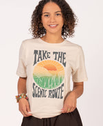 Take the Scenic Route Organic T-Shirt