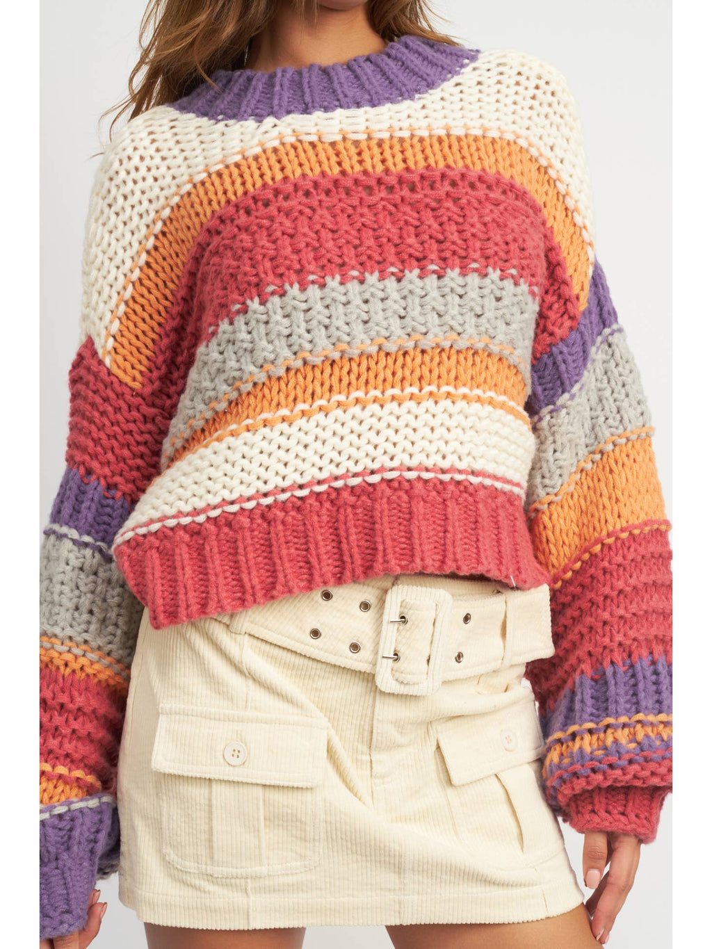 Rainbow Dreams Multicolor Sweater