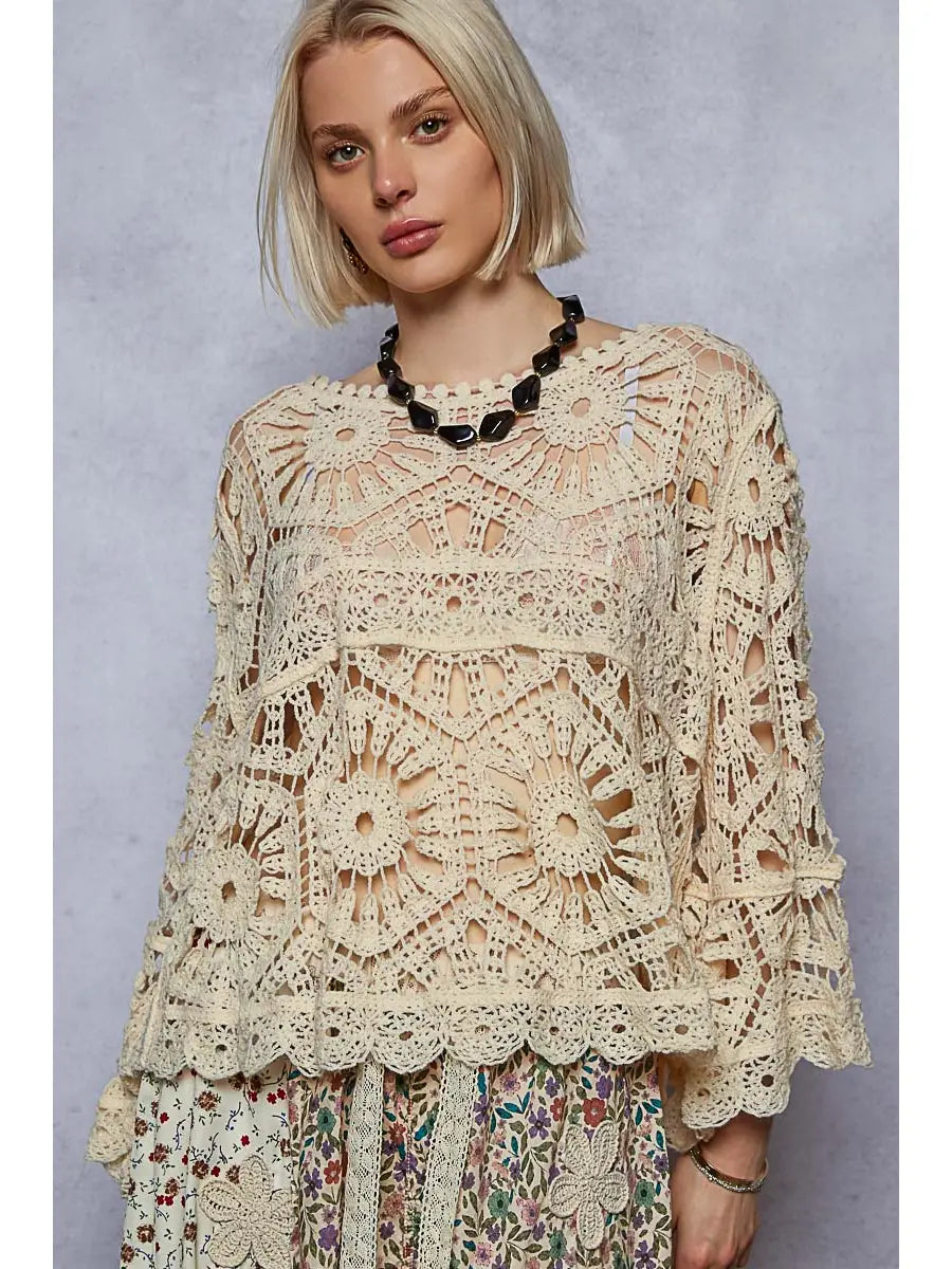 Gypsy Rose Crochet Top