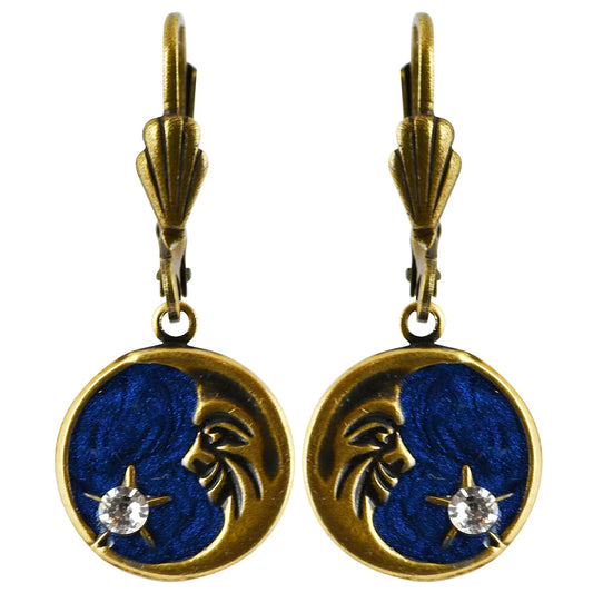 Man in the Moon Earrings