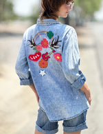 Birds Of A Feather Embroidered Shirt