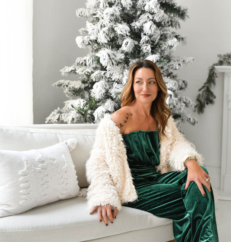 Faux Fur Open Jacket by Mystree