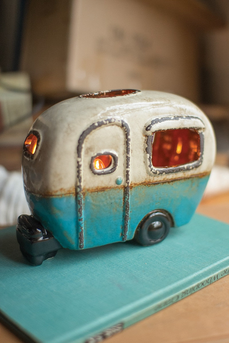 Ceramic Camper Lamp