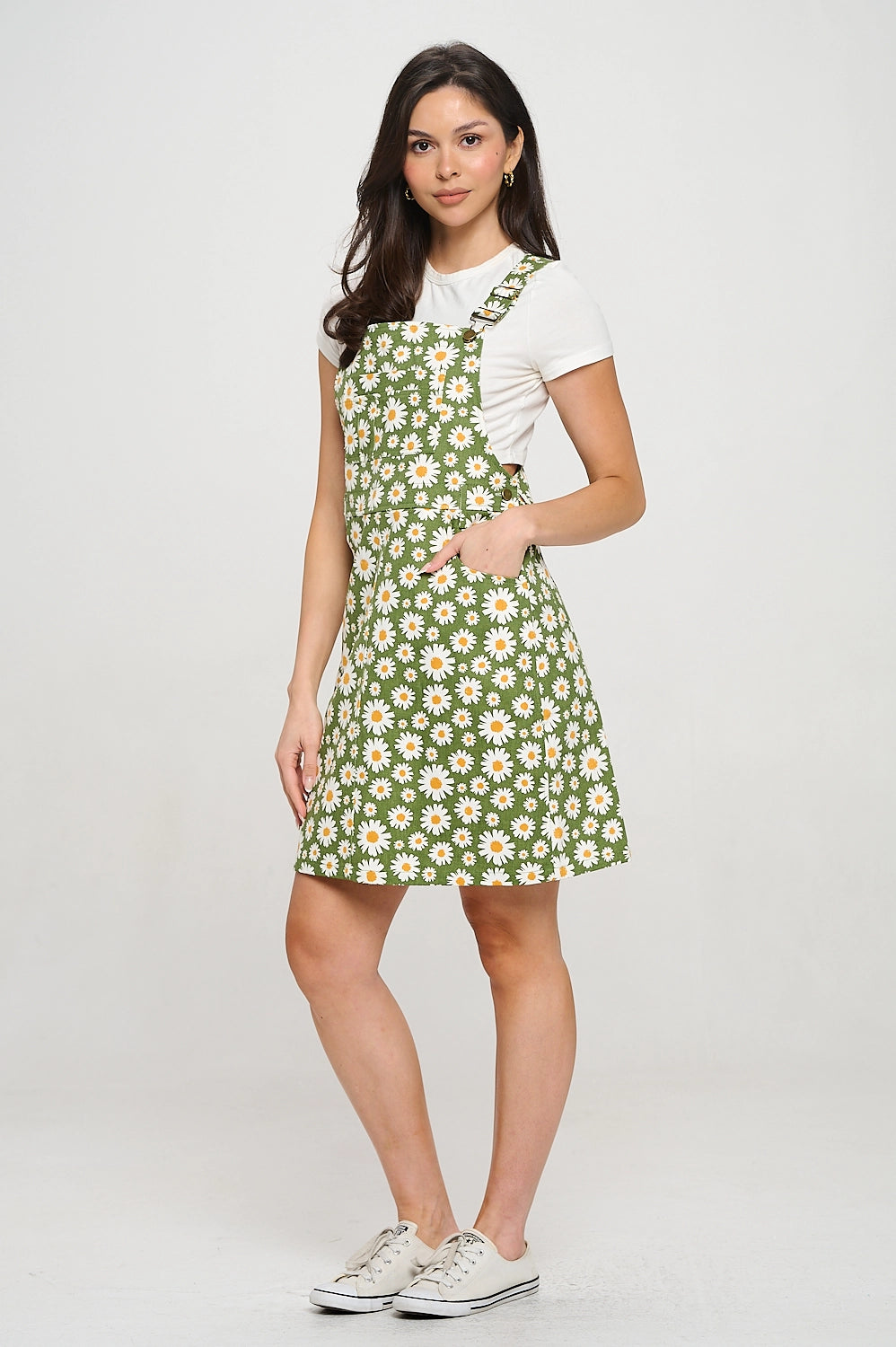 Daisy Blooms Overall Dress