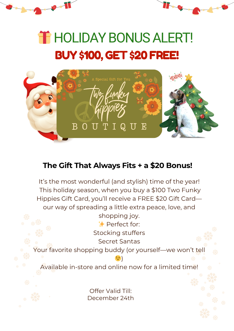 Two Funky Hippies Gift Card