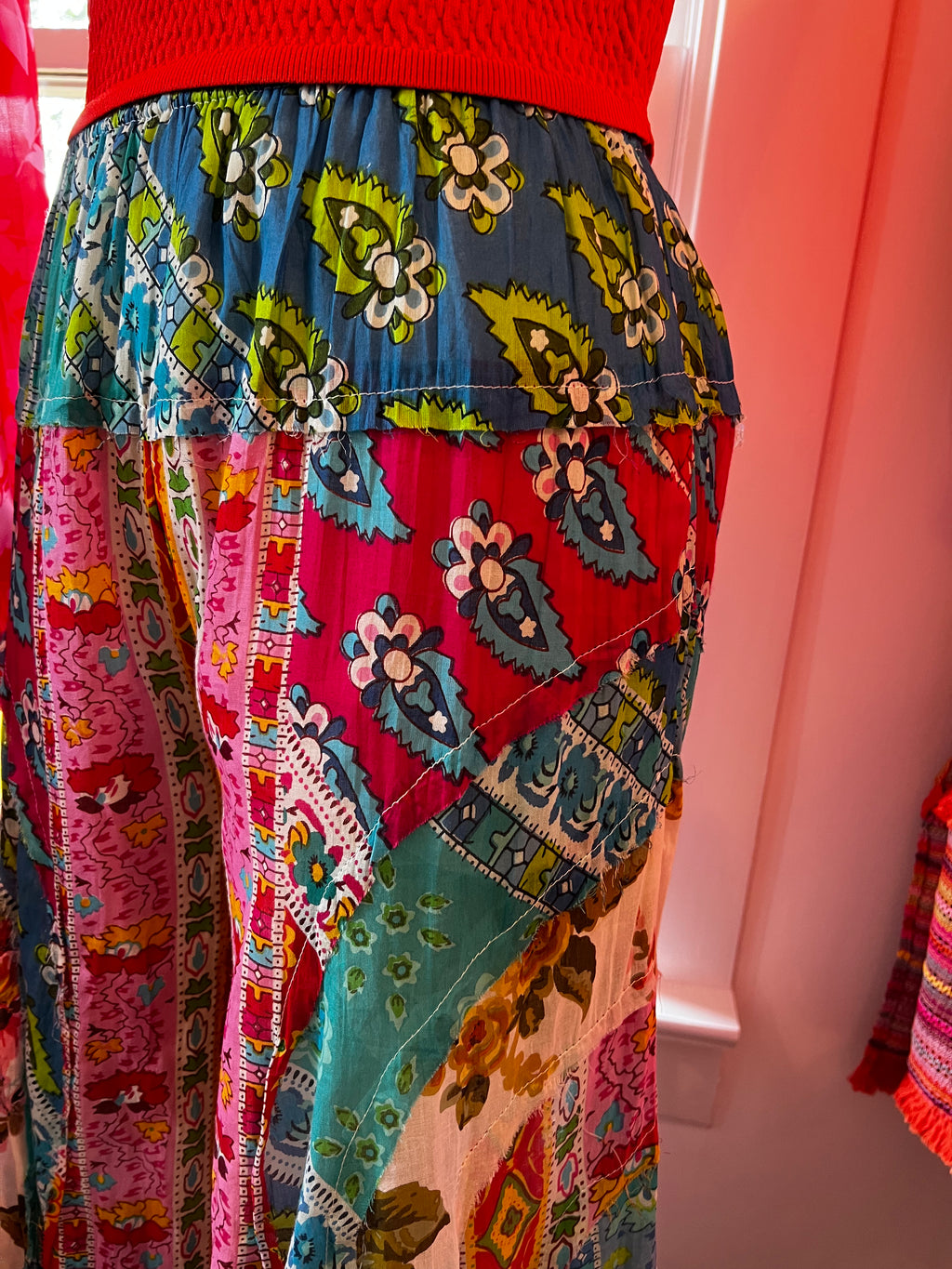 Captured my Heart Patchwork Pants