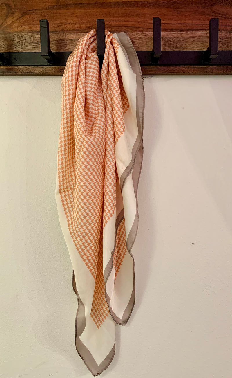 Afternoon Picnic Large Silk Scarf