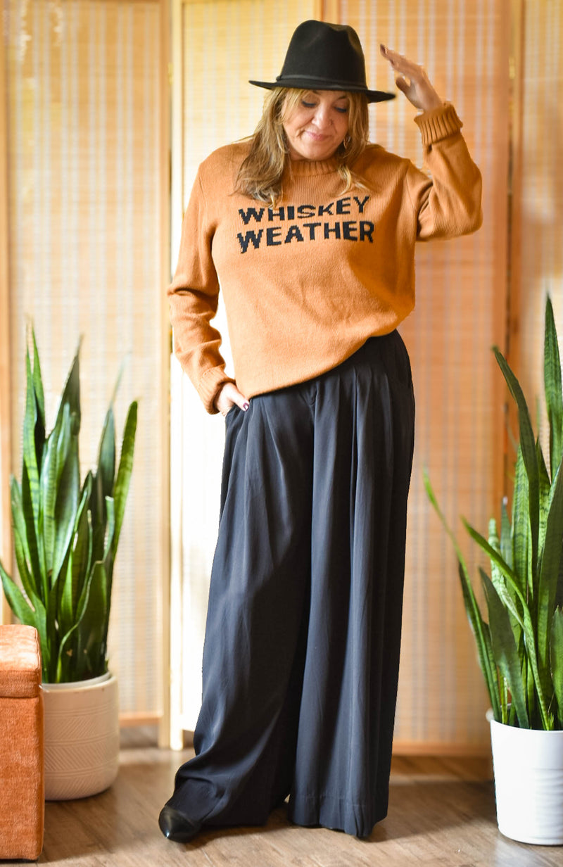 Whiskey Weather Sweater