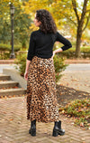 Fearless Leopard Print Skirt