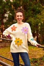 Winter Blooms Sweater