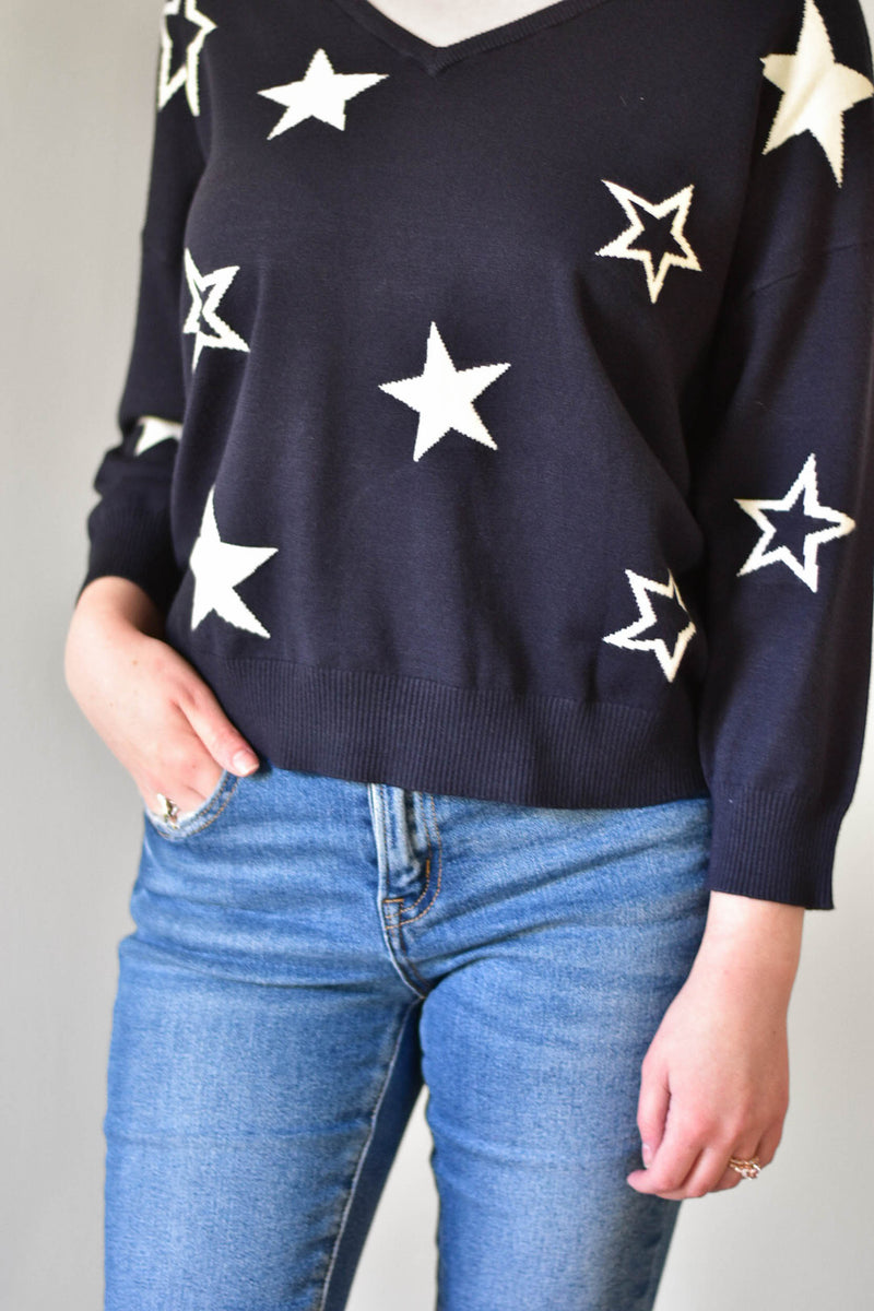 Shine Bright Star Sweater