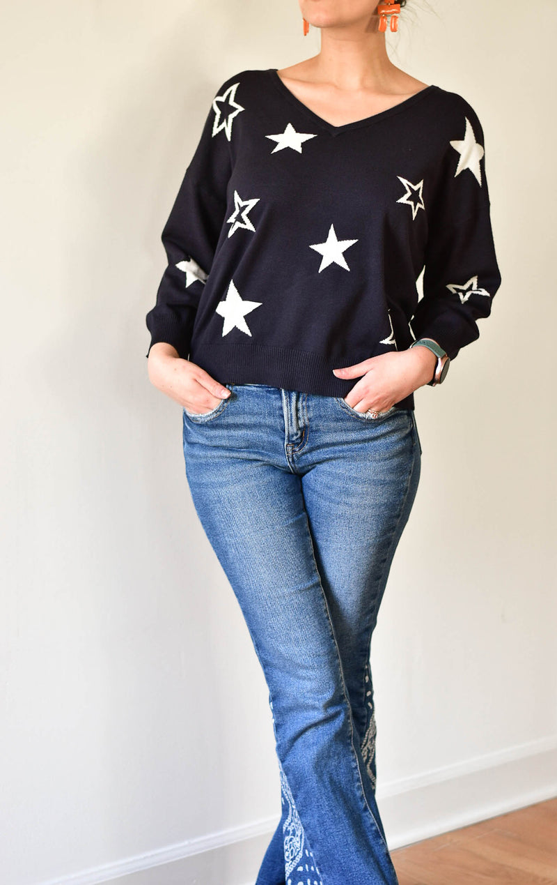 Shine Bright Star Sweater