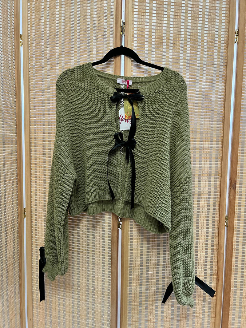 Fabulina Bow Cardi - Italy