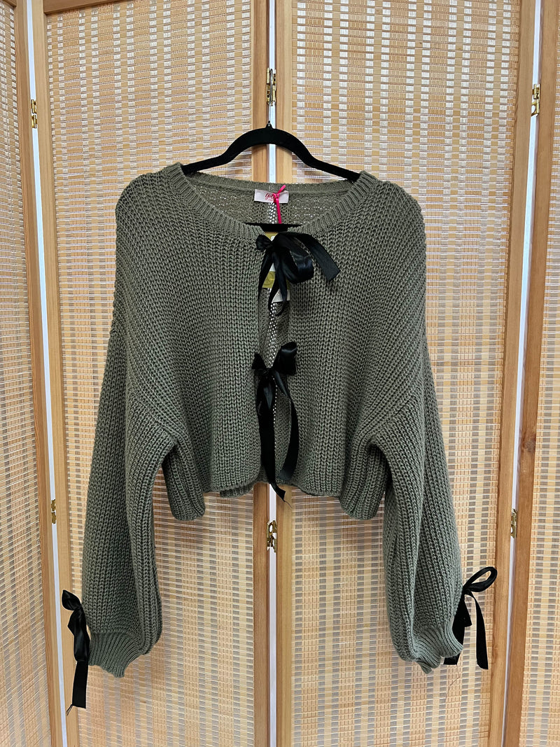 Fabulina Bow Cardi - Italy