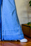 Harmony Denim Wide Leg Overalls