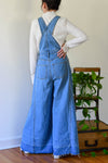 Harmony Denim Wide Leg Overalls