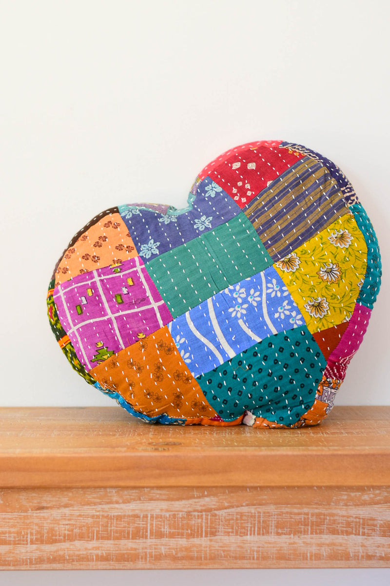 The Kantha Pillow