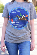 grateful dead t-shirt, mountain bears grateful dead, rock band tee, hippie t-shirt