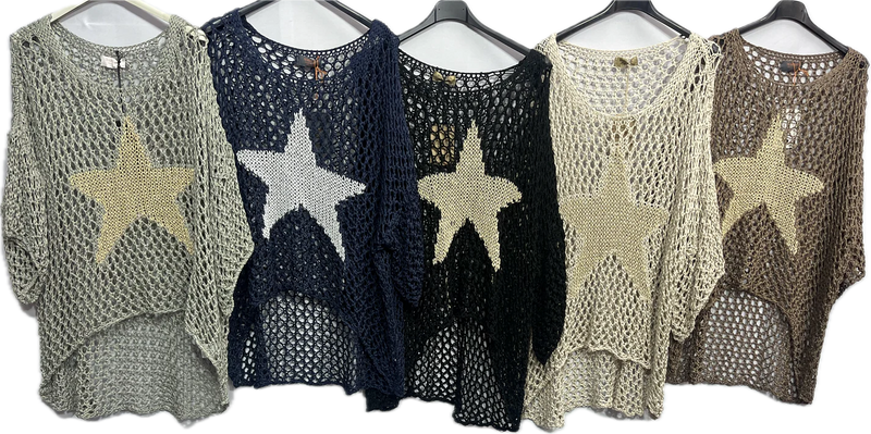 Star Crochet Top - ONE SIZE