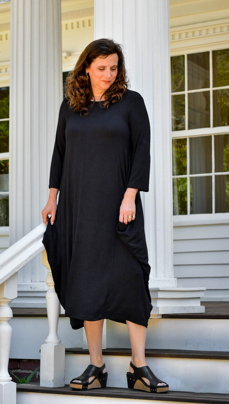 Camille & Co Black Dress