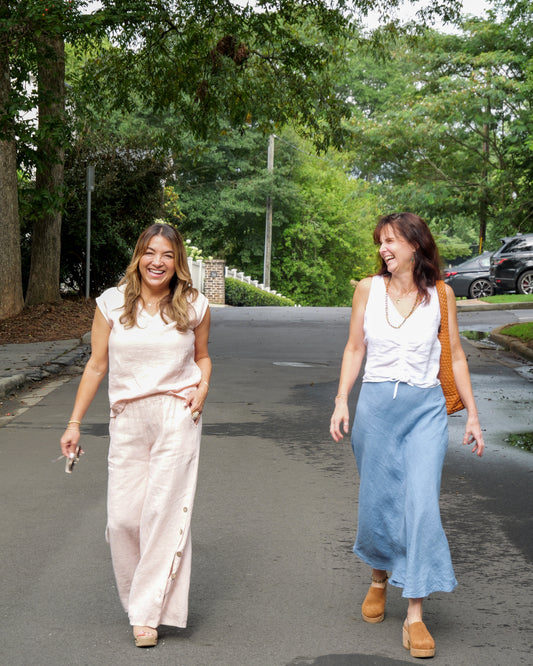 Boho Linen Top