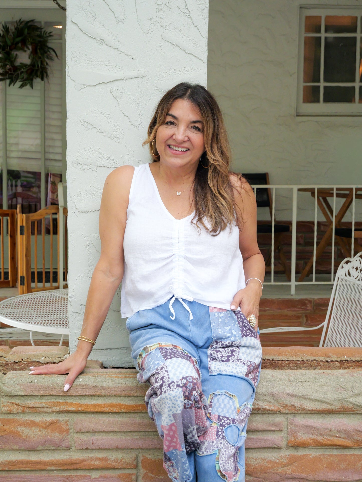 Linen Whisper Top