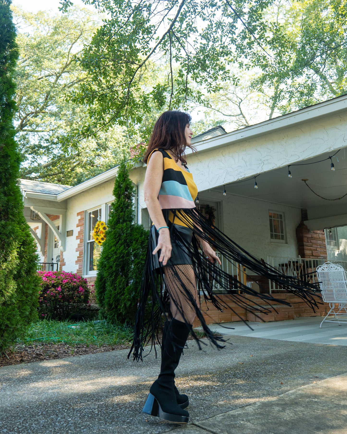 Stevie Fringe Vest