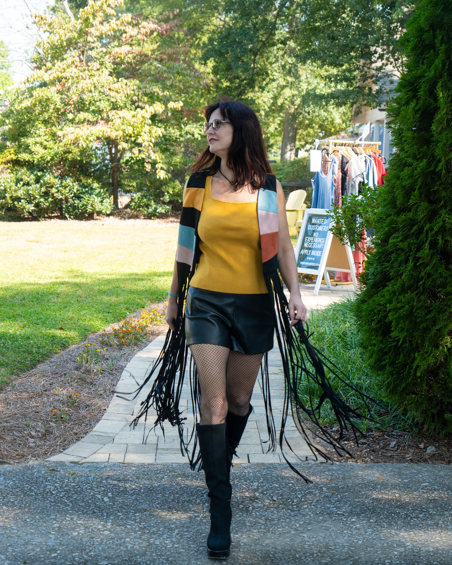 Stevie Fringe Vest