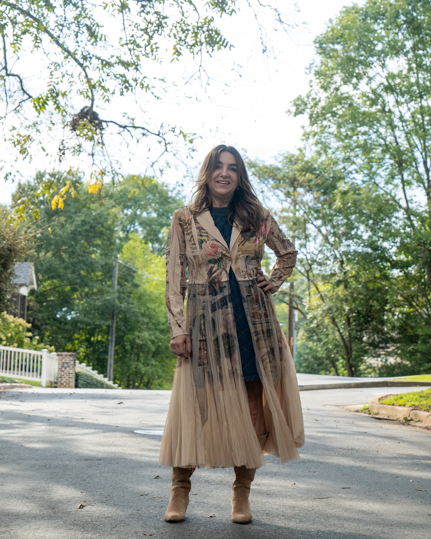 Rose West Duster
