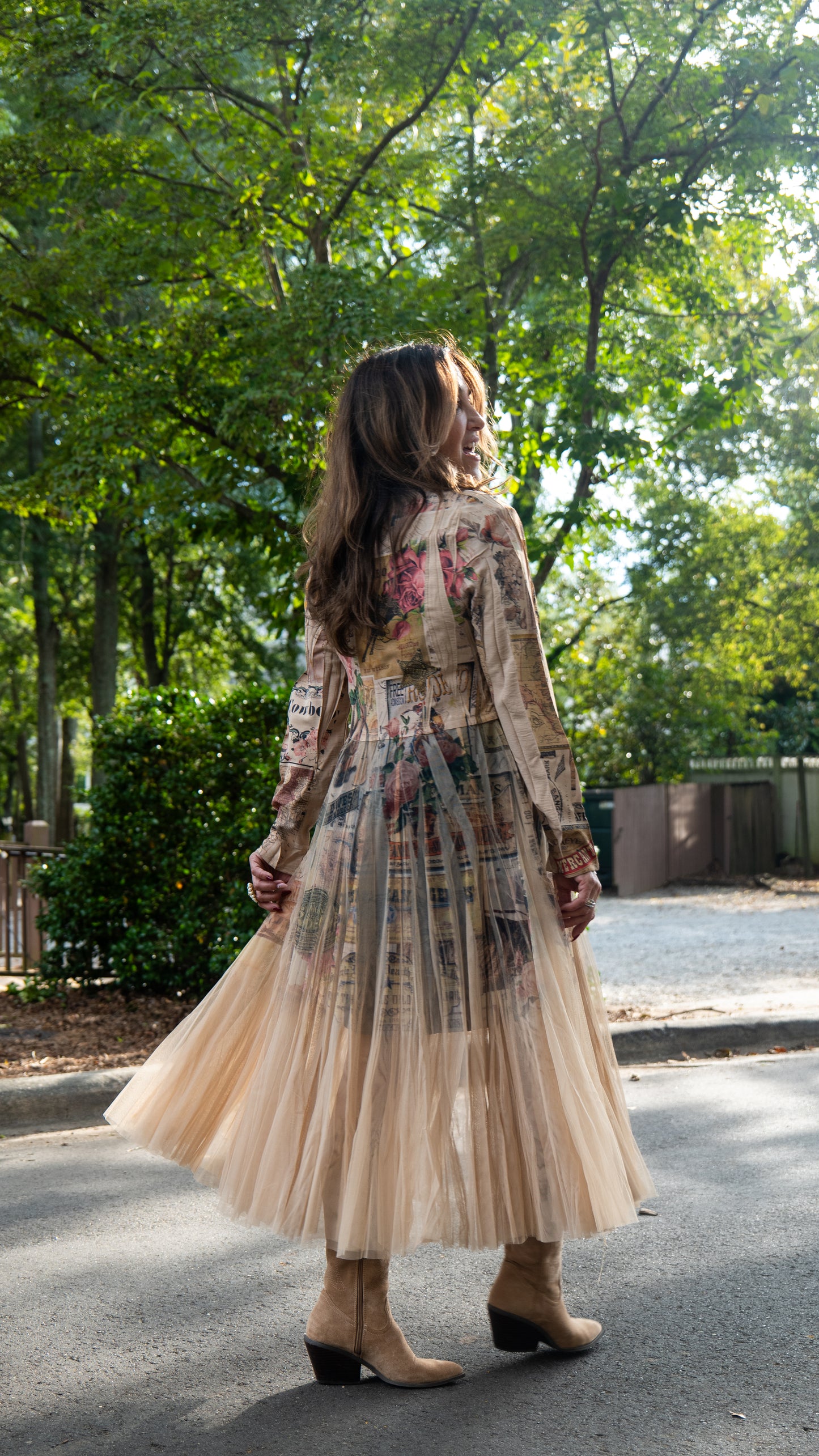 Rose West Duster