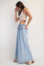 wide leg pant, wide leg denim, free people inspired, comfy denim, boho fashion, hippie fashion