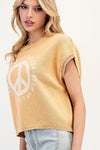 peace, peace sign, peace top, hippie fashion, hippie style, hippie, boho, tops