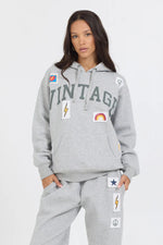 Vintage Babe Patch Hoodie