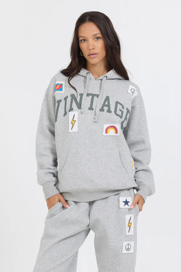 Vintage Babe Patch Hoodie