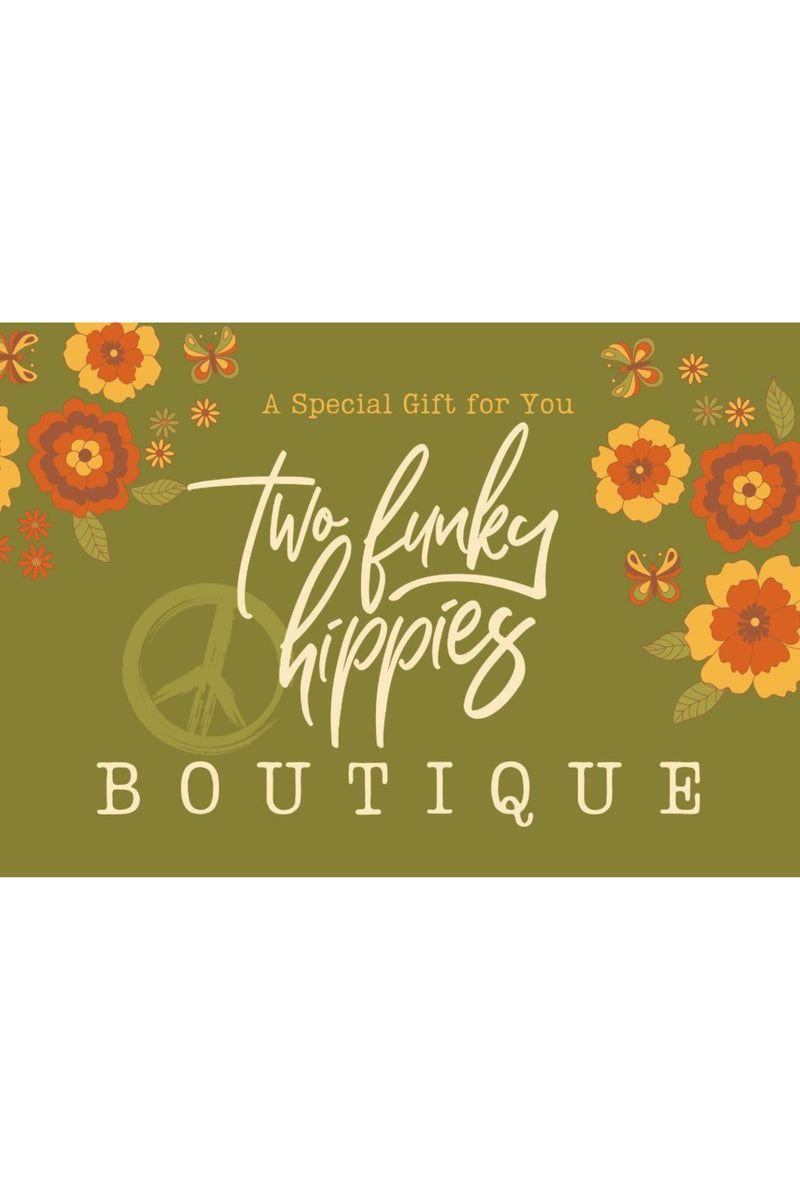 Two Funky Hippies Gift Card