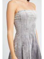 The Penelope Pleated Mini Dress