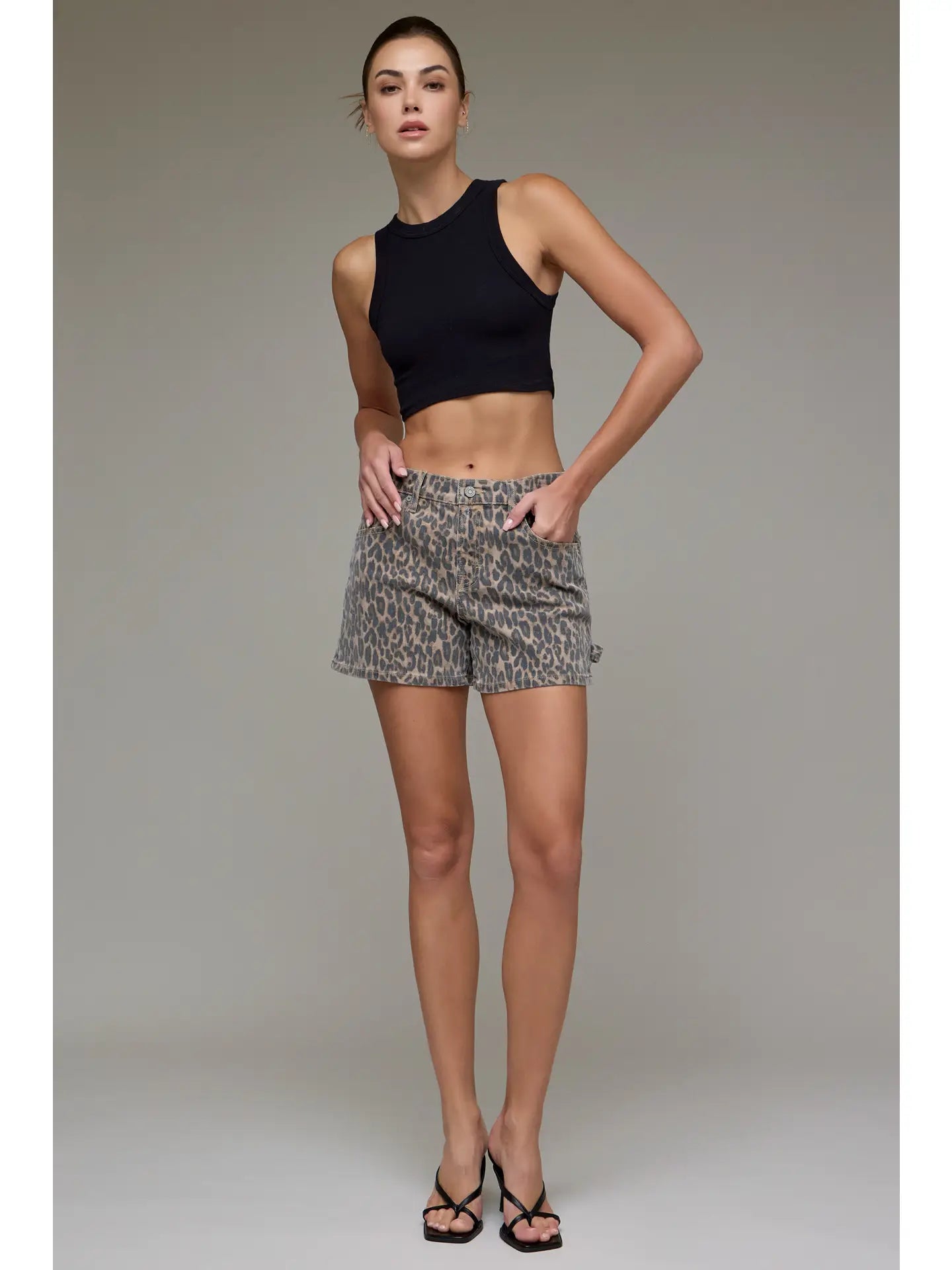 Wild Honey Cheetah Shorts