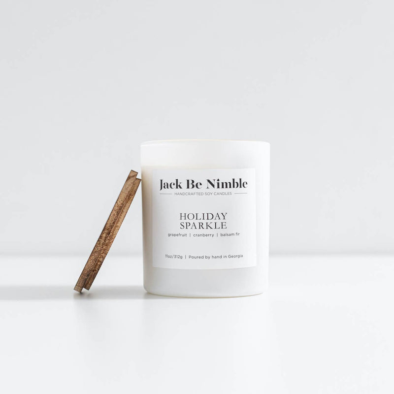 Holiday Sparkle Scented Soy Candle 11oz