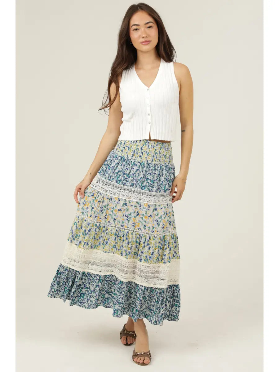 Patchwork Boho Skirt