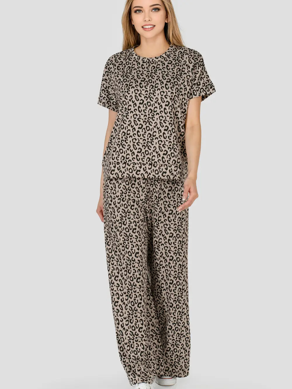 Fearless Leopard Lounge Set