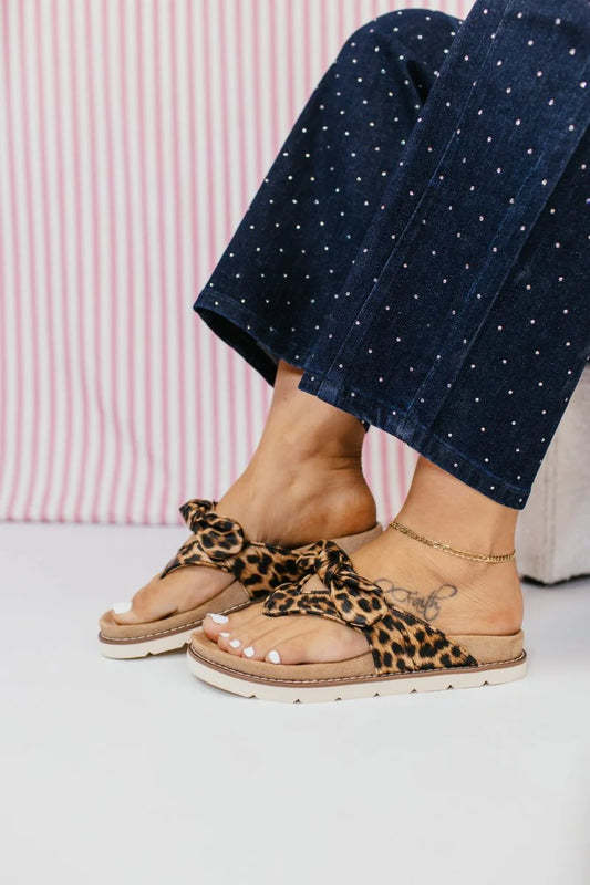 Summer Vibes Leopard Sandals