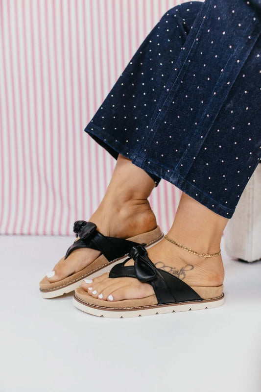 Summer Vibes black Sandals