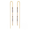 Miyuki Seed Bead Threader Earrings