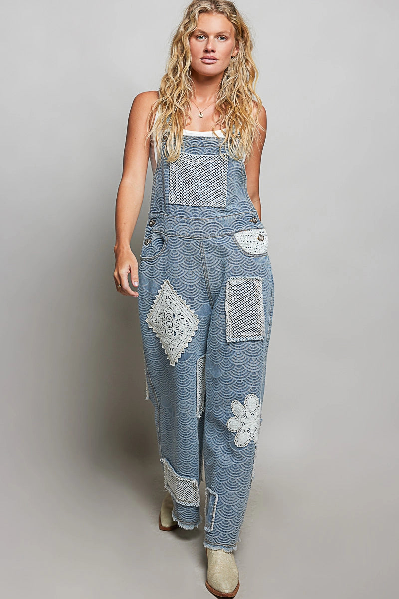 Laced with Love Overalls