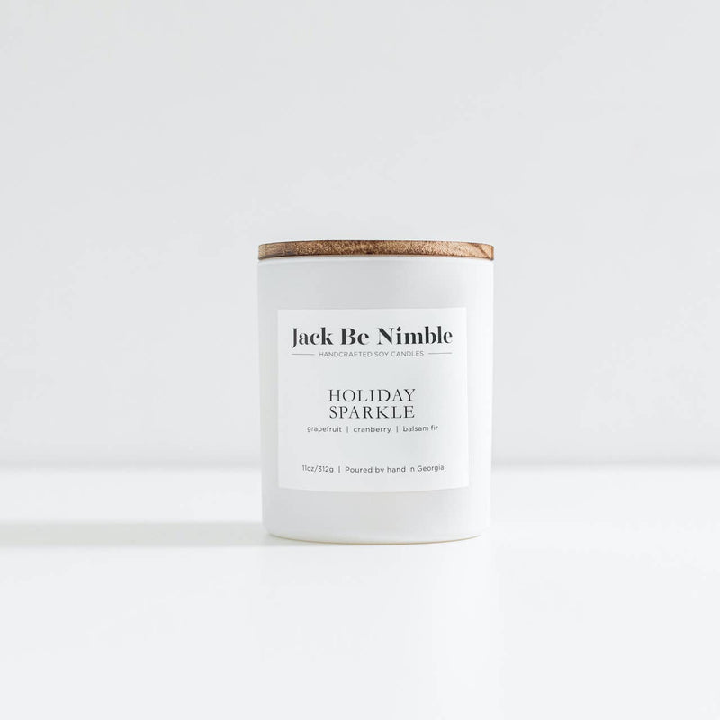 Holiday Sparkle Scented Soy Candle 11oz