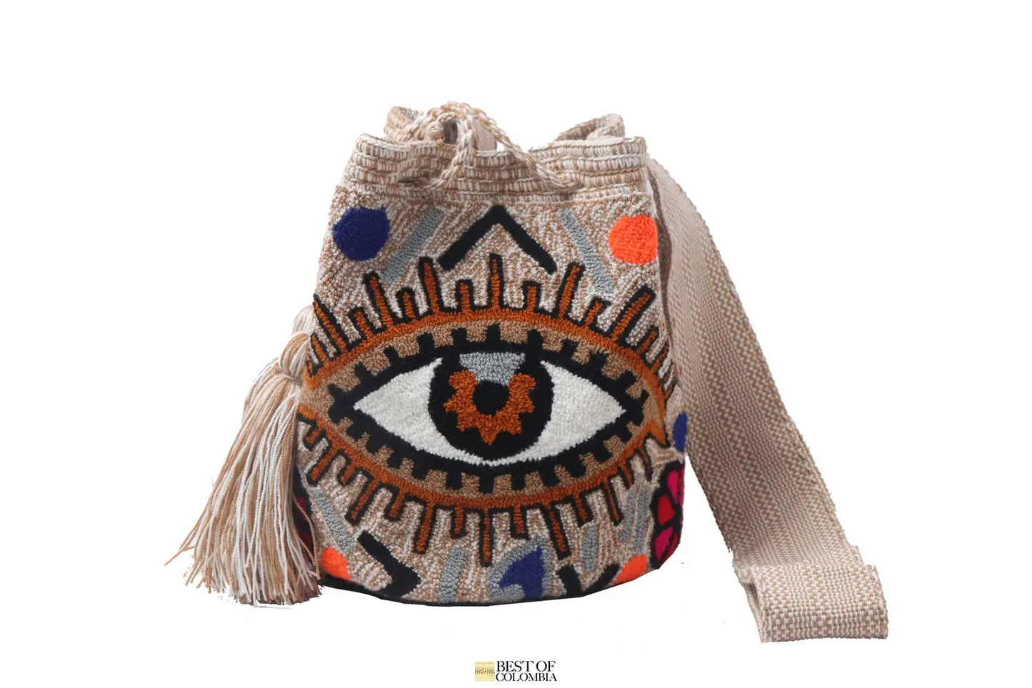 Evil Eye Wayuu Bag