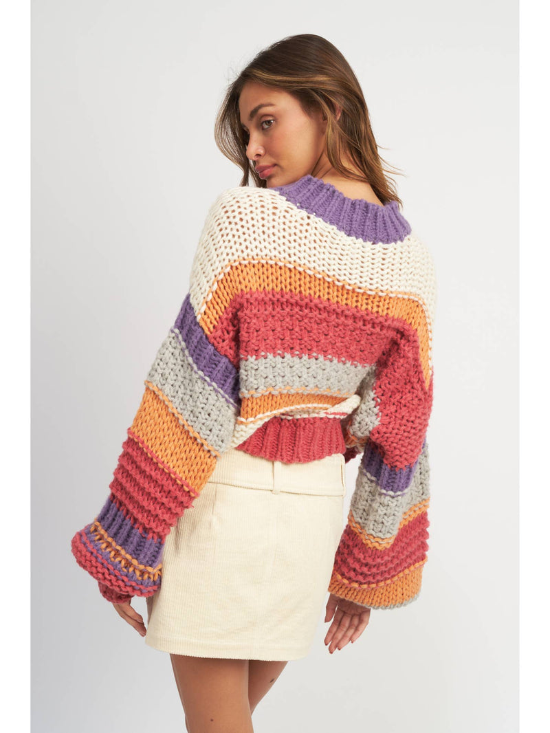 Rainbow Dreams Multicolor Sweater