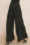 The Marley Wide Leg Pleated Pants