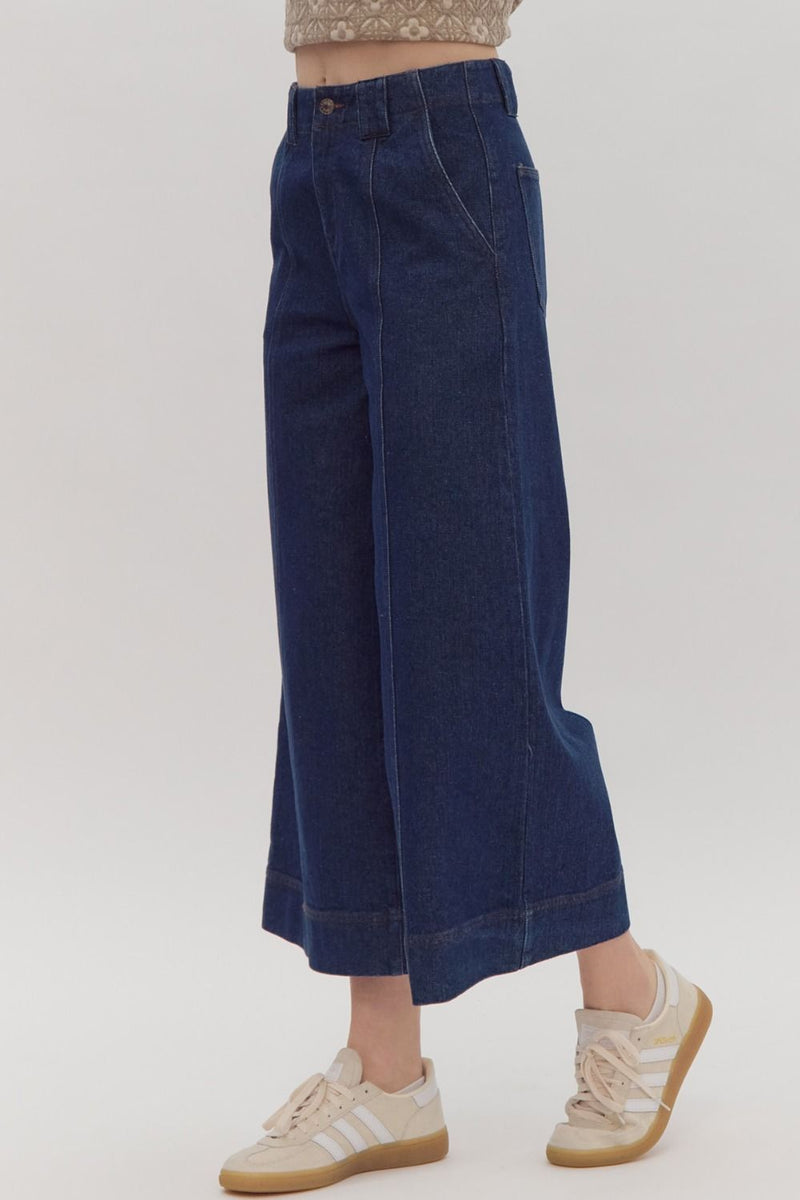 So Demure Wide Leg Jeans